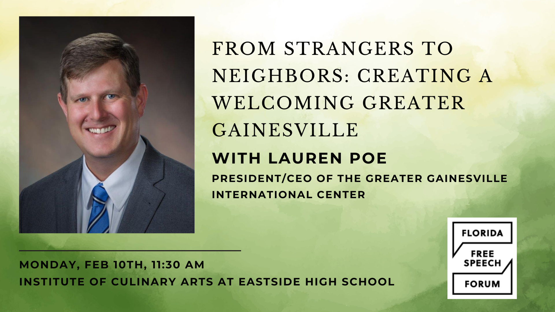 From Strangers to Neighbors: Creating a Welcoming Greater Gainesville